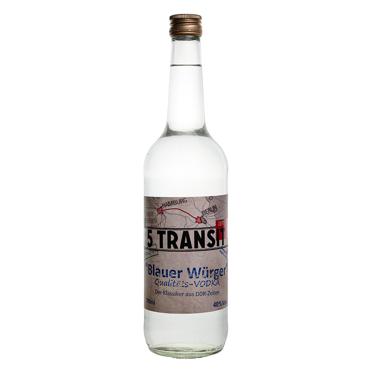 Vodka Blauer Würger 0.7l (40%Vol) No. 5770