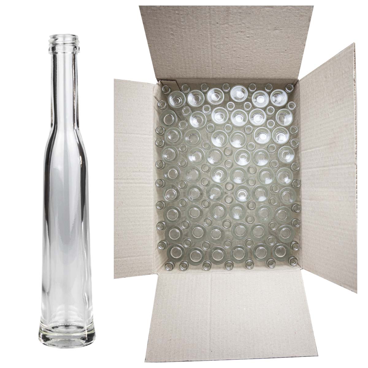 124 Leerflaschen "Bajazzo" 40ml PP18