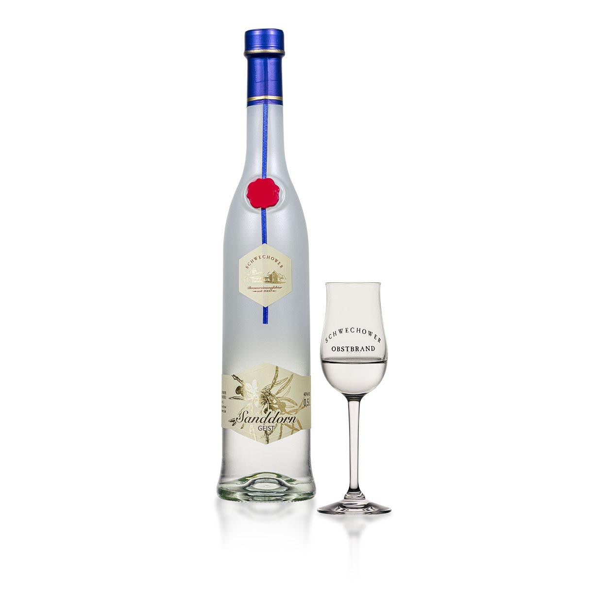 Schwechower-Sanddorn-Geist-500ml-3 Schwechower Obstgeist Sanddorn