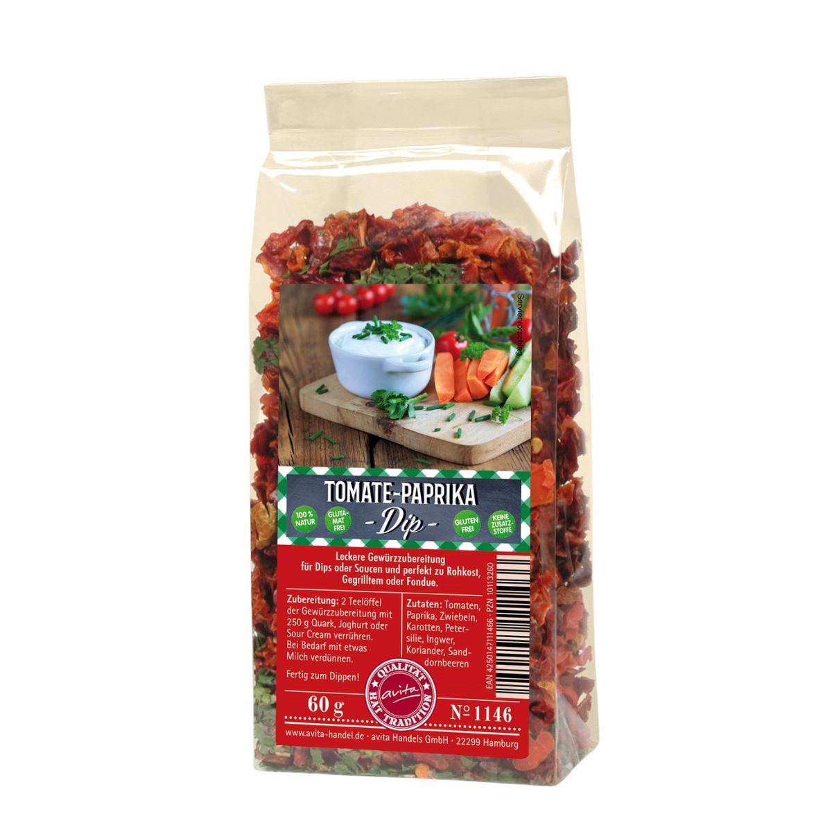 Tomaten-Paprika-Dip 60g